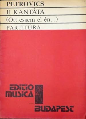 Seller image for II Kantta (Ott essem el n.). Frfikarra s zenekarra for sale by Paul van Kuik Antiquarian Music