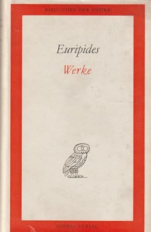 Euripides Werke Erster Band