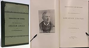 Immagine del venditore per REMINISCENCES AND SOUVENIRS OF THE ASSASSINATION OF ABRAHAM LINCOLN venduto da Nick Bikoff, IOBA