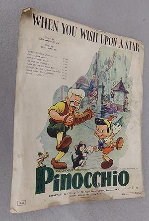 Bild des Verkufers fr When You Wish Upon a Star (Walt Disney's Pinocchio) zum Verkauf von Baggins Book Bazaar Ltd