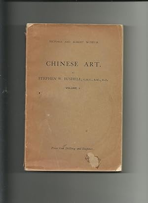 Bild des Verkufers fr Chinese Art Volume I zum Verkauf von Herrigan Books