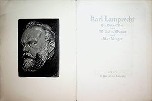 Bild des Verkufers fr Karl Lamprecht : Ein Gedenkblatt. mit einer original Radierung von Max Klinger zum Verkauf von ANTIQUARIAT.WIEN Fine Books & Prints