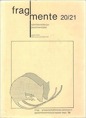 Imagen del vendedor de Fragmente. Schriftenreihe zur Psychoanalyse, Heft 20/21, September 1986: Gegen-Bilder ?ber Kunst und Kreativit?t a la venta por Antiquariat Hans Wger