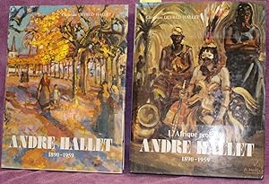 "COLLECTION MEMOIR DE L'ART" & "L'AFRIQUE PROFONDE" ANDRE HALLET 1890-1959 [2 VOLUMES]