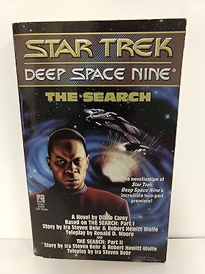 Imagen del vendedor de The Search (Star Trek Deep Space Nine) a la venta por Fleur Fine Books