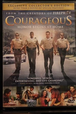 Bild des Verkufers fr COURAGEOUS -Honor Begins at Home-DVD-Fireproof -SEALED zum Verkauf von Mad Hatter Bookstore