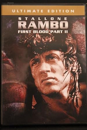 Seller image for RAMBO - FIRST BLOOD - Part II (Stallone)-DVD for sale by Mad Hatter Bookstore