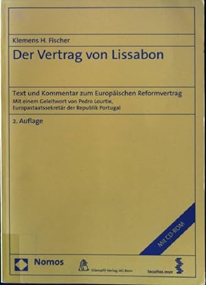 Seller image for Der Vertrag von Lissabon : Text und Kommentar zum europischen Reformvertrag. ohne CD-ROM for sale by books4less (Versandantiquariat Petra Gros GmbH & Co. KG)