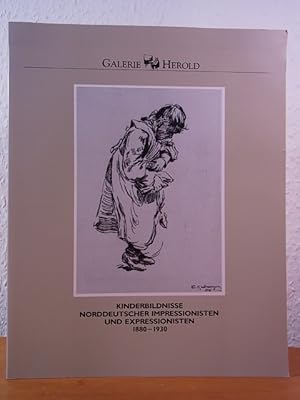 Seller image for Kinderbildnisse norddeutscher Impressionisten und Expressionisten 1880 - 1930 for sale by Antiquariat Weber