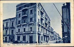 Immagine del venditore per Ansichtskarte / Postkarte Bari Puglia, Via Andrea da Bari, Palazzo del Banco di Roma venduto da akpool GmbH