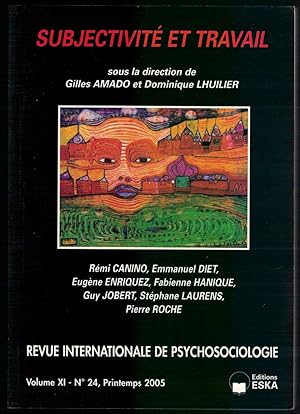 Image du vendeur pour Revue internationale de psychosociologie, N 24, Printemps 200 : Subjectivit et travail mis en vente par Mimesis