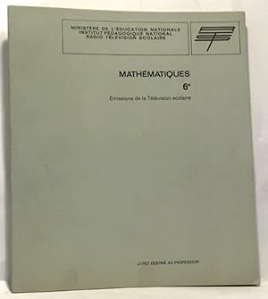 Seller image for Mathmatiques 6e missions de la tlvision scolaire for sale by crealivres