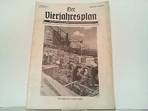 Bild des Verkufers fr Der Vierjahresplan 3. Jahrgang Nr. 12. den 20. Juni 1939. Zeitschrift fr nationalsozialistische Wirtschaftspolitik mit den amtlichen Mitteilungen des Beauftragten fr den Vierjahresplan Ministerprsident Reichsmarschall Gring. zum Verkauf von Antiquariat Ehbrecht - Preis inkl. MwSt.