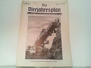 Bild des Verkufers fr Der Vierjahresplan 3. Jahrgang Nr. 6. vom 23. Mrz 1939. Zeitschrift fr nationalsozialistische Wirtschaftspolitik mit den amtlichen Mitteilungen des Beauftragten fr den Vierjahresplan Ministerprsident Reichsmarschall Gring. zum Verkauf von Antiquariat Ehbrecht - Preis inkl. MwSt.