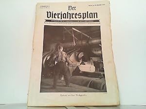 Bild des Verkufers fr Der Vierjahresplan 6. Jahrgang Nr. 12. den 15. Dezember 1942. Zeitschrift fr nationalsozialistische Wirtschaftspolitik mit den amtlichen Mitteilungen des Beauftragten fr den Vierjahresplan Ministerprsident Reichsmarschall Gring. zum Verkauf von Antiquariat Ehbrecht - Preis inkl. MwSt.