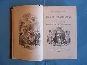 Seller image for The Book of French Songs. To Which is Added Miss Costello's Early French Poetry. for sale by Carmarthenshire Rare Books