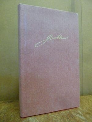 Imagen del vendedor de Goethe Kalender fr das Jahr 1983, in rotem Ganzleder, a la venta por Antiquariat Orban & Streu GbR