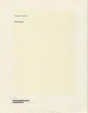 Immagine del venditore per Programmheft Heiner Mller PHILOKTET Premiere 25. Mai 2002 Werkhaus Spielzeit 2001 / 2002 venduto da Programmhefte24 Schauspiel und Musiktheater der letzten 150 Jahre