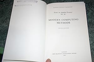 Seller image for Modern Computing Methods. for sale by SGOIS