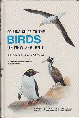 Seller image for COLLINS GUIDE TO THE BIRDS OF NEW ZEALAND AND OUTLYING ISLANDS. By R.A. Falla, R.B. Sibson and E.G. Turbott. for sale by Coch-y-Bonddu Books Ltd