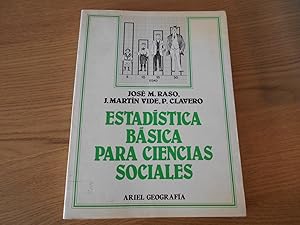 Seller image for Estadstica bsica para Ciencias Sociales. 1a. EDICION for sale by Librera Camino Bulnes