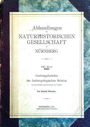 Abhandlungen der Naturhistorischen Gesellschaft zu Nürnberg - XXI. Band mit 7 Heften (kpl.)
