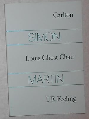 Immagine del venditore per Simon Martin - Carlton - Louis Ghost Chair - UR Feeling venduto da David Bunnett Books