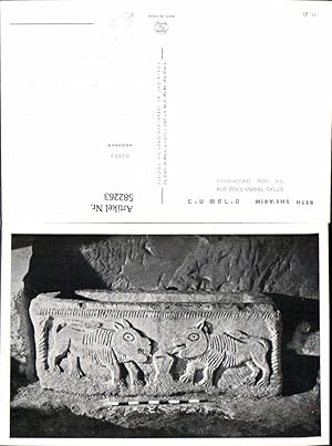582263,Bet Sche?arim Israel Beth Shearim The Lion Sarcophagus Sarkophag