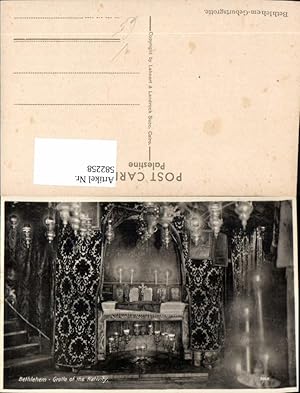 582258,Bethlehem Grotto of the Nativity Geburtsgrotte pub Lehnert u. Landrock 3040