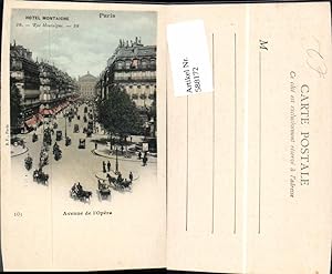 Image du vendeur pour 588172,Paris Hotel Montaigne Kutsche Avenue de l Opera France mis en vente par Versandhandel Lehenbauer