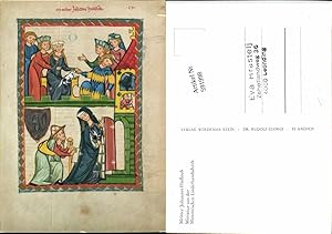 Bild des Verkufers fr 591998,Miniatur Mittelalter Meister Johannes Hadloub zum Verkauf von Versandhandel Lehenbauer