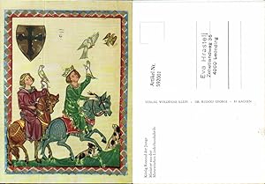 Bild des Verkufers fr 592001,Miniatur Mittelalter Knig Konrad der Junge zum Verkauf von Versandhandel Lehenbauer