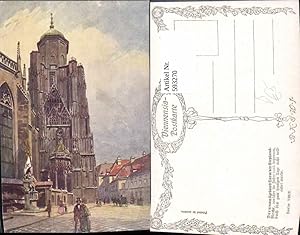 Immagine del venditore per 593270,Knstler Ak R. Reuss Wien Innere Stadt Stephansdom Dom Unausgebauter Turm Vienna pub B.K.W.I. 789/2 venduto da Versandhandel Lehenbauer