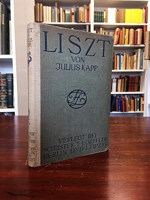 Image du vendeur pour Liszt. Eine Biographie. mis en vente par Antiquariat Seibold