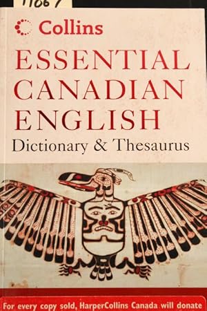 Seller image for Collins Essential Canadian English Dictionary & Thesaurus for sale by Mad Hatter Bookstore