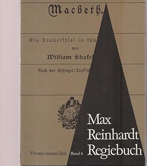 Bild des Verkufers fr Regiebuch zu Macbeth. Hrsg. von Manfred Grossmann. zum Verkauf von Ant. Abrechnungs- und Forstservice ISHGW