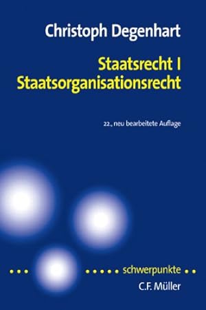 Bild des Verkufers fr Staatsrecht I. Staatsorganisationsrecht: Mit Bezgen zum Europarecht zum Verkauf von NEPO UG