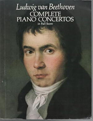 Seller image for Ludwig van Beethoven Complete Piano Concertos in Full Score. for sale by Time Booksellers