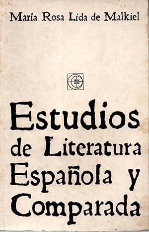 Imagen del vendedor de Estudios de literatura Espanola y Comparada a la venta por JP Livres