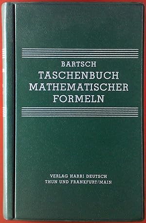 Seller image for Taschenbuch mathematischer Formeln for sale by biblion2