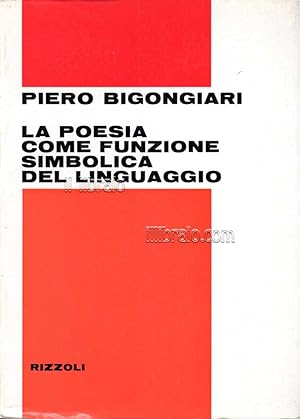 La poesia come funzione simbolica del linguaggio