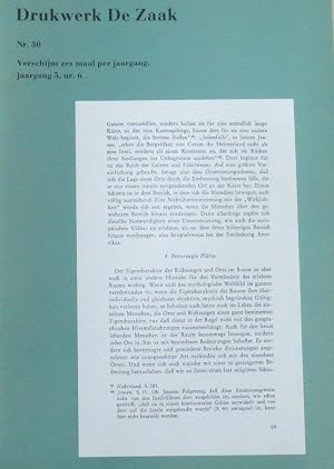Bild des Verk�ufers f�r Drukwerk De Zaak Nr. 30 zum Verkauf von Antiquariaat Digitalis