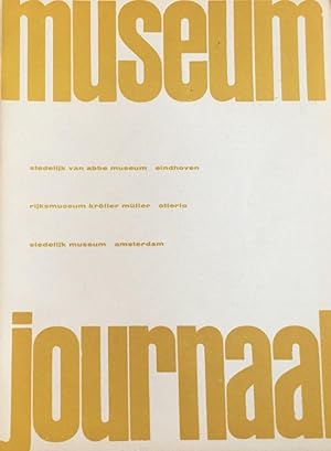 Museumjournaal voor moderne kunst serie 5 no 8/9