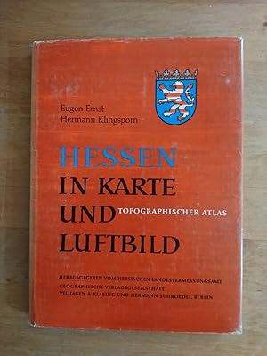 Hessen in Karte und Luftbild - Topographischer Atlas - Teil II