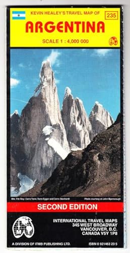 Seller image for TRAVEL MAP OF ARGENTINA. for sale by ABLEBOOKS