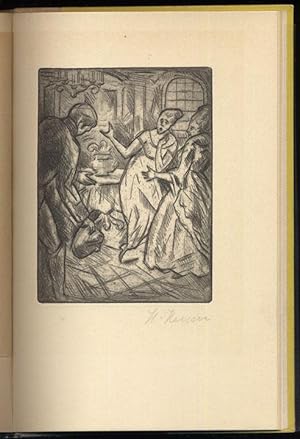 Bild des Verkufers fr Die Marquise von O. Mit sechs Radierungen von Heinrich Heuser. zum Verkauf von Versand-Antiquariat Rainer Richner