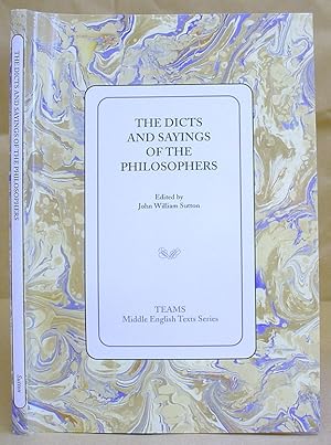 Immagine del venditore per The Dicts And Sayings Of The Philosophers venduto da Eastleach Books