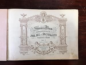 Image du vendeur pour Strauss-Album. Sammlung der beliebtesten Tnze. Fr Pianoforte zu 4 Hnden. Band 2. mis en vente par Antiquariat Seibold