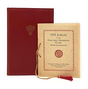 Notes on the Harvard Tercentenary with 1933 Jubilee of the Harvard Freshman Class