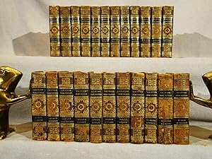 The British Prose Writers. 23 volumes in period full calf, 1819-1821.